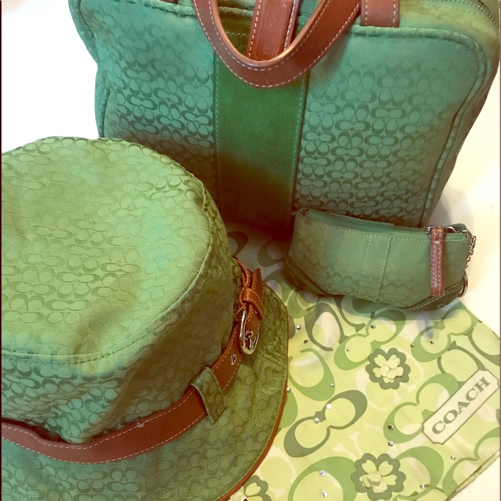 Hat scarf coin purse bag